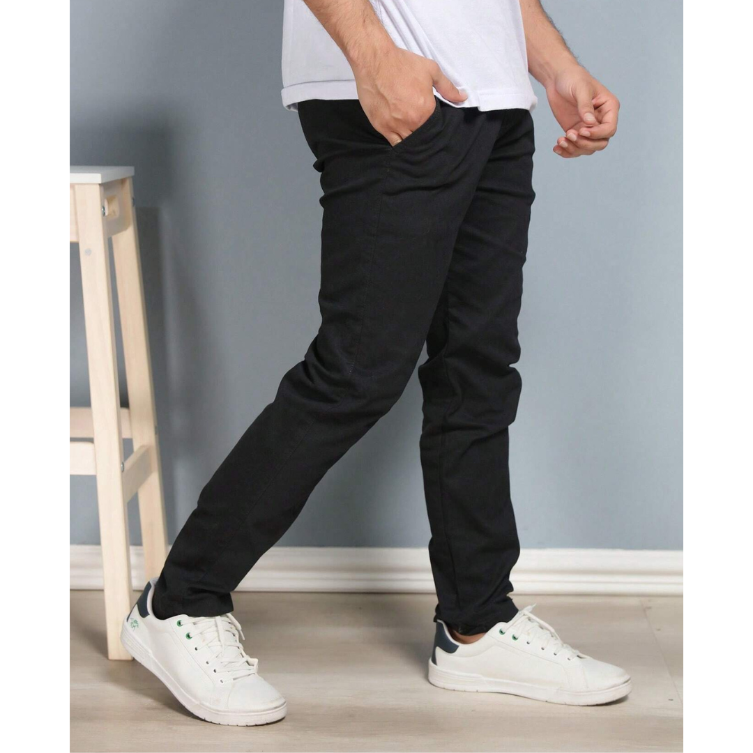 Calça Reta Masculina em Sarja [Kit 4 Unidades] - Promoção de Inverno